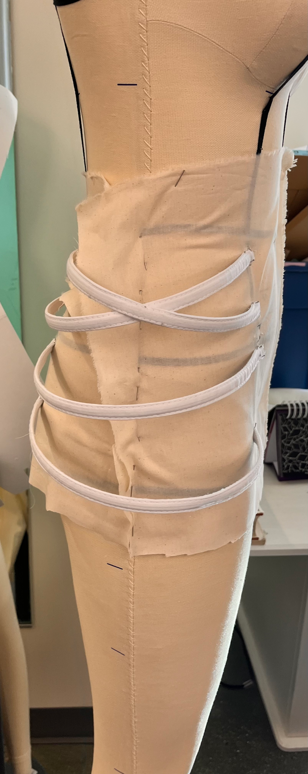 Greenhouse Skirt Under Structure — view 1