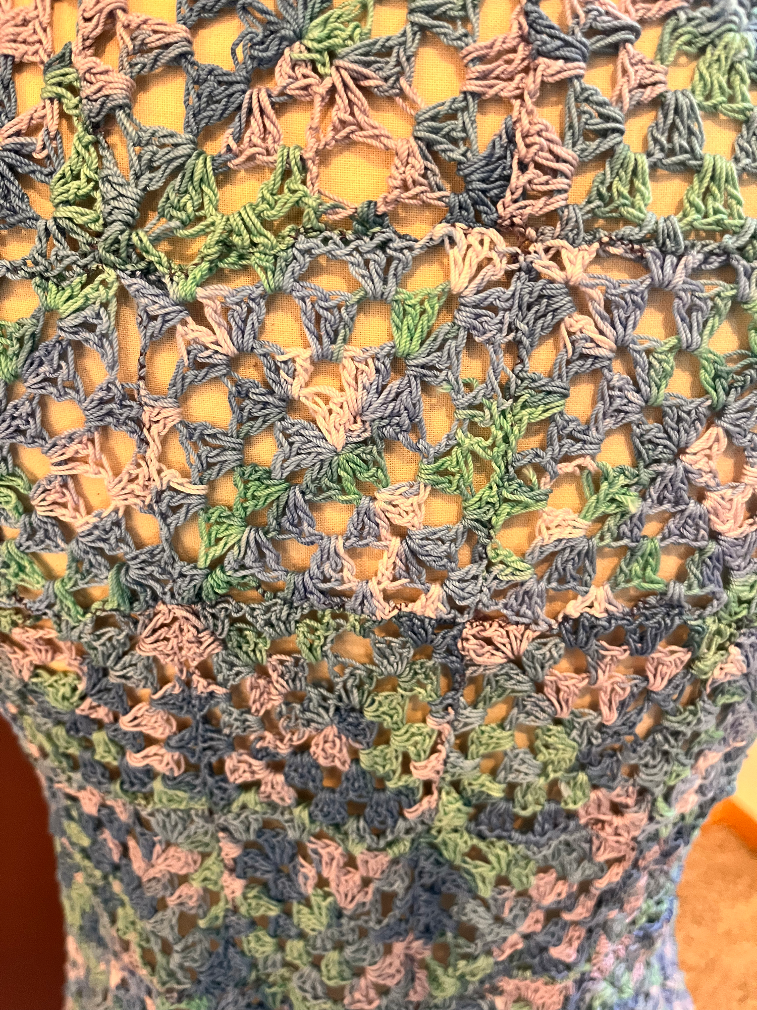 Stained Glass Crochet Top